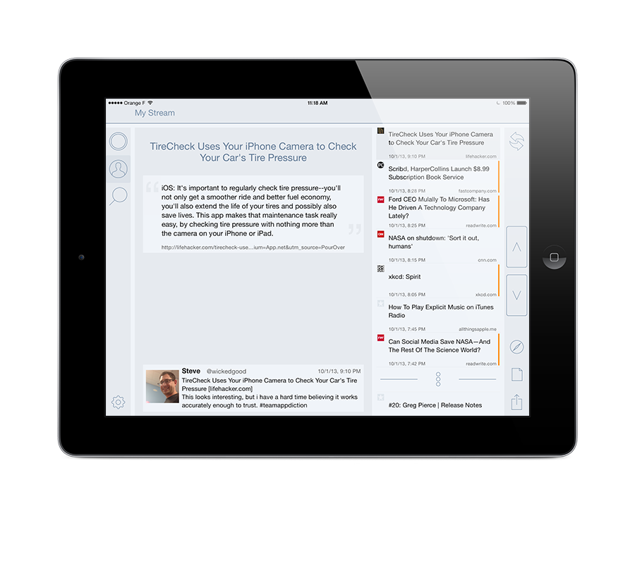 App.news on iPad